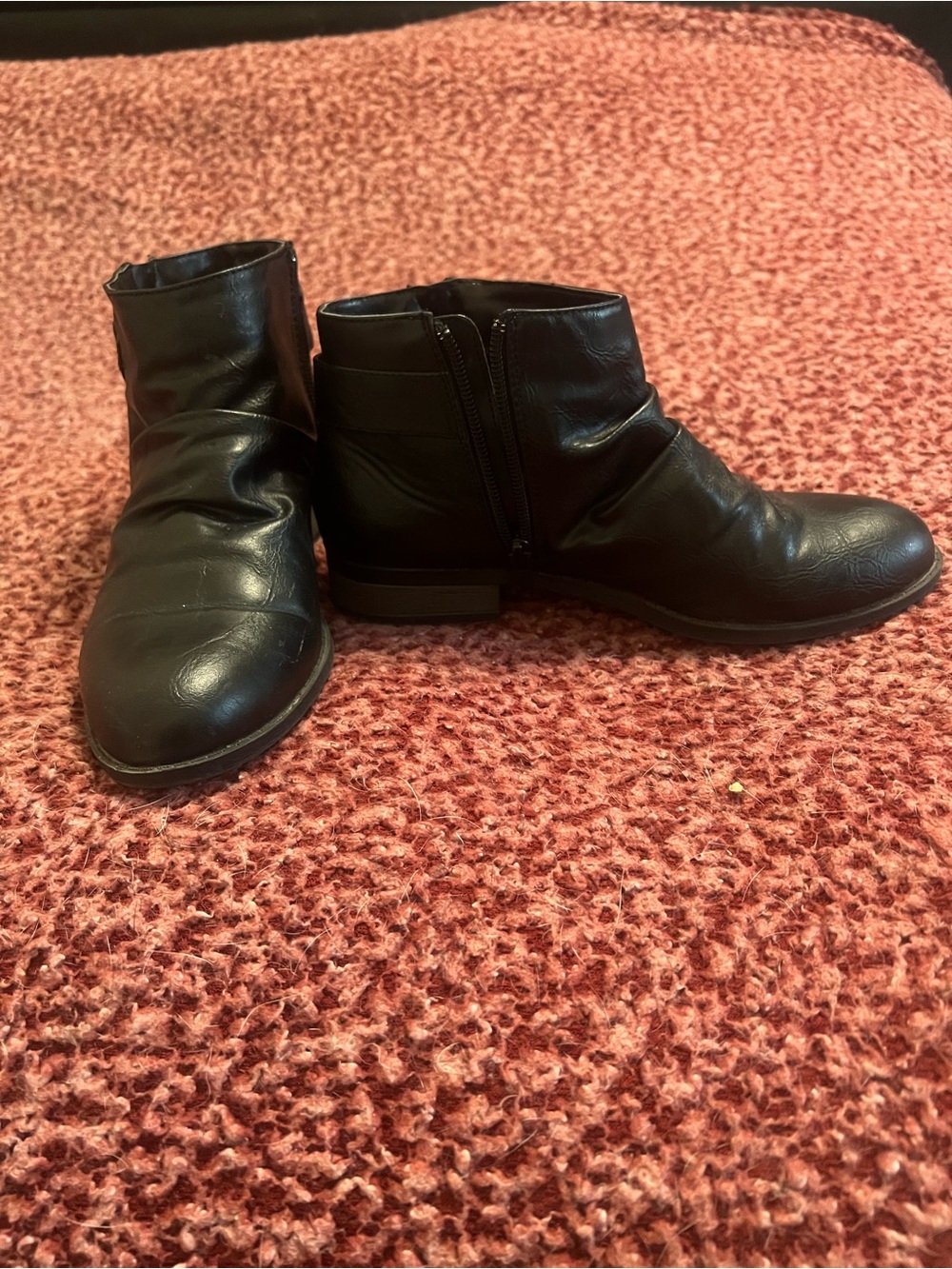 Diba Black Ankle Booties